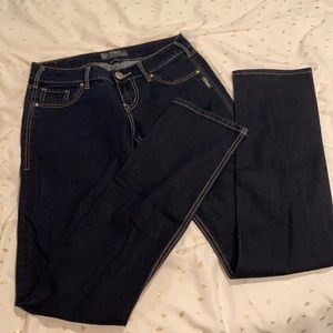 Silver Berkley Dark Wash Jeans, 27x34